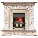 Каминокомплект Preston - Белый/Слоновая кость с патиной с очагом Danville Brass FB2 Каминокомплект Preston - Белый/Слоновая кость с патиной с очагом Danville Brass FB2