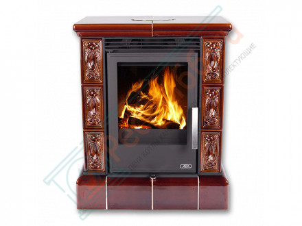 Керамическая печь Helvetia KPI, кафельный цоколь, 2-цвета (ABX)