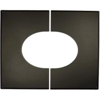 Декоративная пластина 0° - 5° d-130/180 (Schiedel)