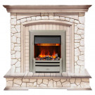 Каминокомплект Preston - Белый/Слоновая кость с патиной с очагом Chesford Каминокомплект Preston - Белый/Слоновая кость с патиной с очагом Chesford