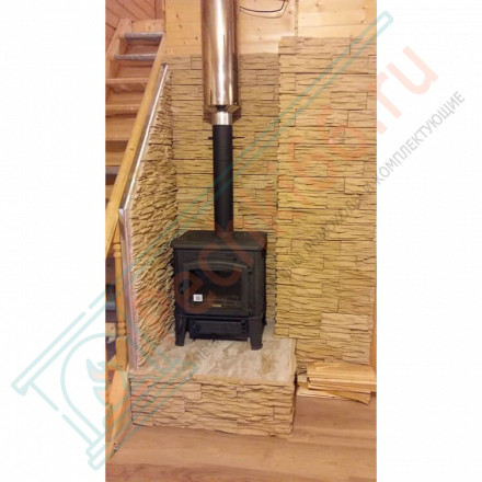 Чугунная печь-камин MERCURI cook (Ferlux) до 240 м3