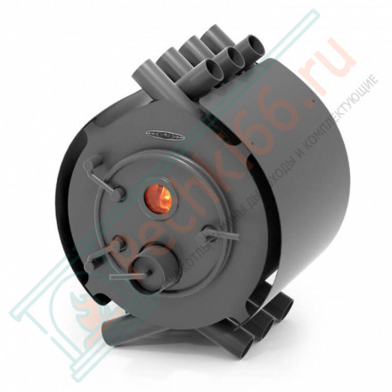 Отопительная печь Валериан, 8 кВт, антрацит (T.M.F) до 130 м3