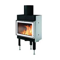 Каминная топка N-20F Exclusive, цвет - белый (Nordpies)
