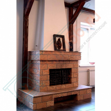 Плитка прямая Леонардо Классик Макси (0.6 м2 в коробке) (Терракот)