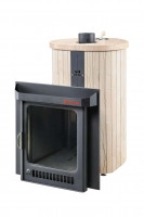 Дровяная банная печь ОПТИМА "Окаменевшее дерево наборный" (Ферингер)