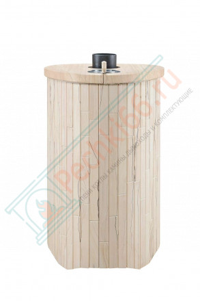 Дровяная банная печь Ферингер ОПТИМА "Окаменевшее дерево наборный" до 28 м³