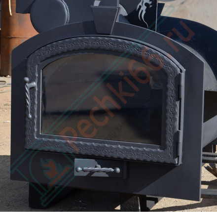 Банная печь Горыныч 3 с конвекционным порталом, под бак 100 л (ТермоСфера)