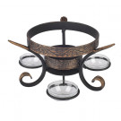 Подставка под садж/казан кованная с угольницей "Шёлковый путь премиум"