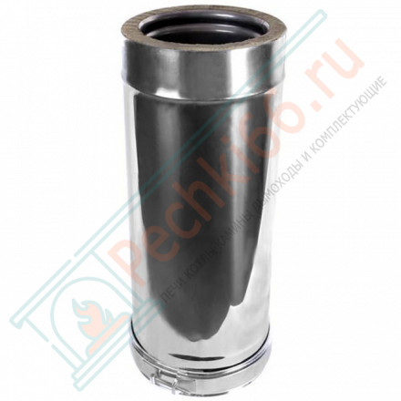 Сэндвич труба для дымохода L=500 (AISI-316L/0,5-AISI-304/0,5) d-250/300 (Craft-GS-25)