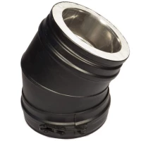 Отвод 45° (AISI-444/0,6-ОЦИНК-RAL/0,5) d-250/350 (Schiedel)