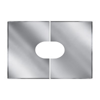 Фланец разрезной 33/45º без изол 720х944 на трубу V50R (AISI-304/0,5) d-104/200 (Вулкан)