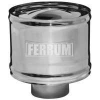 Зонт с ветрозащитой (НЕРЖ-430/0,5) d-160 (Феррум)