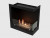Биокамин 490 SR правый угол (LuxFire)