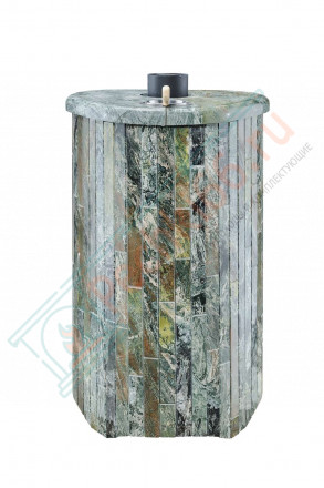 Дровяная банная печь Ферингер Малютка ПФ "Жадеит наборный" до 18 м³