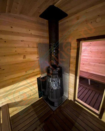 Дровяная банная печь Grill'D Cometa 180 Vega Short
