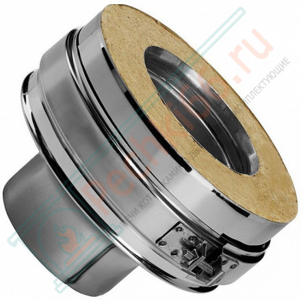 Переход моно-термо V50R (AISI-321/0,8-AISI-304/0,5) d-130/230 (Вулкан-Cerablanket)