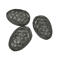 Камень чугунный для бани "Кедровая шишка" (Ø68х98мм), 5 шт, 7,2 кг