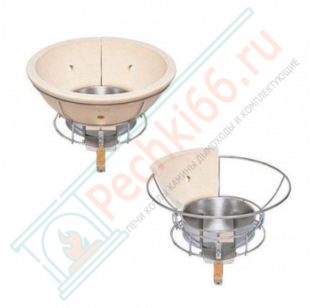 Гриль керамический Classic PRO Black с ножками (Monolith)