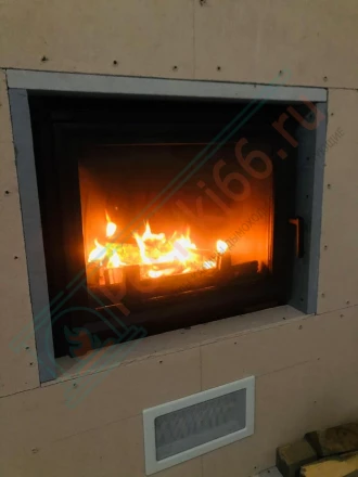 Каминная топка Kratki Antek/180 под ключ (монтаж 02.2018)