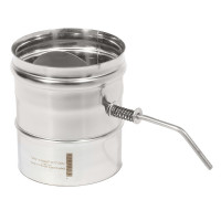 Шибер Моно ШМ(М)-Р (304-0.8) d-180 (ТиС Стандарт)