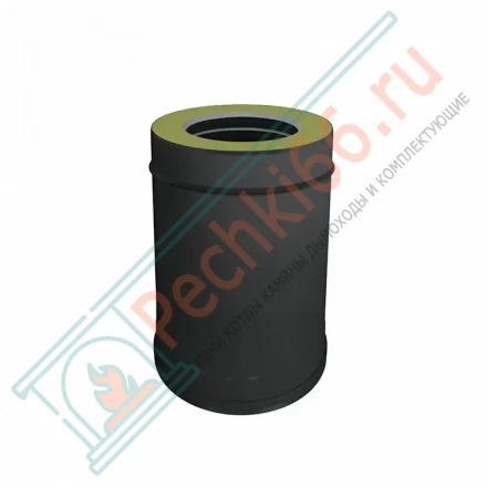Сэндвич труба V50R с изол L=250 (AISI-321/0,8-ОЦИНК-RAL/0,5) d-250/350 (Вулкан-Cerablanket)