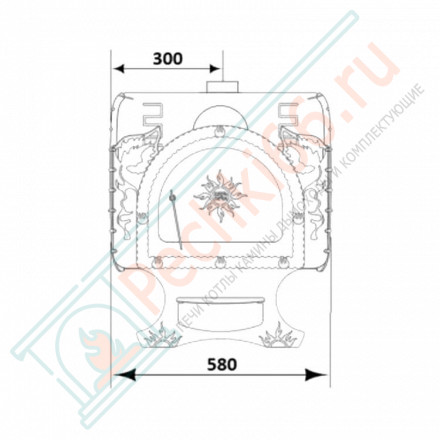 Банная печь Любаня Комфорт (Царь-Печи)