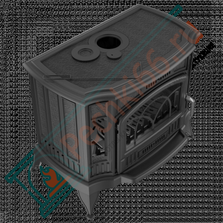 Чугунная печь-камин KOZA K9 турбина (Kratki)