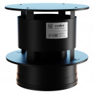 Оголовок с ветрозащитой (AISI-316L/0,8-430/ЭМАЛЬ) d-130/180 (Craft-HF-25BP) Оголовок с ветрозащитой (AISI-316L/0,8-430/ЭМАЛЬ) d-130/180 (Craft-HF-25BP)