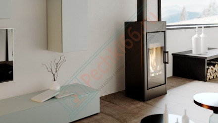 Печь-камин Solum, золотая сталь (Defro-Home) 9кВт