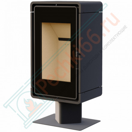 Печь-камин КУБ ПК 4581, металл на низкой ноге (Астов)