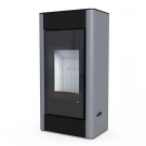 Печь-камин Solum, серая сталь (Defro-Home) 9кВт Печь-камин Solum, серая сталь (Defro-Home) 9кВт