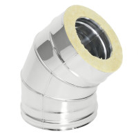 Отвод Термо 45° ОТ-Р (316-0.5/304) d-180/240 (ТиС Промо)