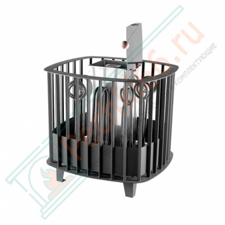 Электрическая печь Премьера Руса 12 кВт, с закрытой каменкой (Инжкомцентр ВВД) до 15 м3