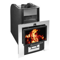 Печь для бани Ниагара Сетка16 плазма антрацит (Термофор) до 16 м3