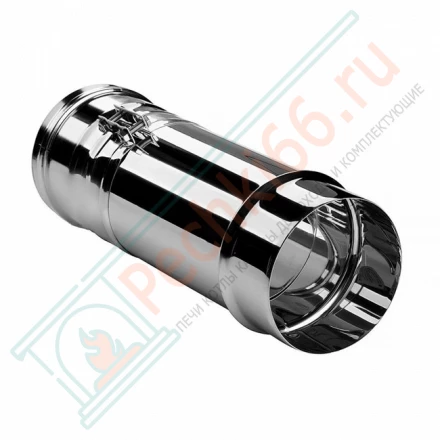 Труба телескопическая L=260-400 (AISI-321/0,8мм) d-115 (Вулкан)
