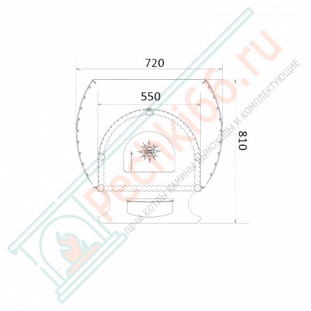 Банная печь Добрыня 1 (Царь-Печи)