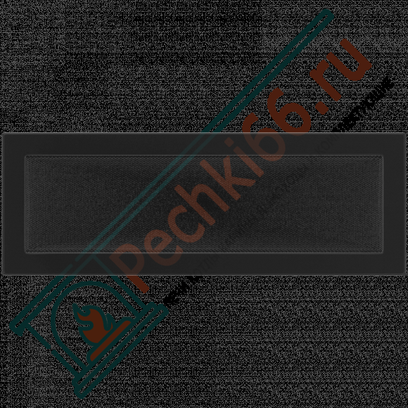 Вентиляционная решетка для камина 170х480, черная (FireWay) в Казани
