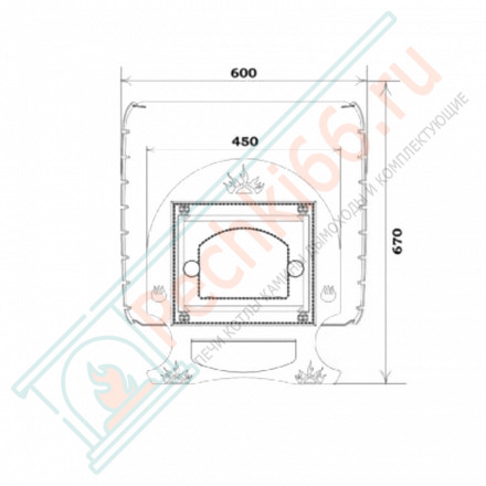 Банная печь Святогор Премиум (Царь-Печи)