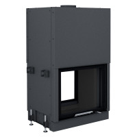 Каминная топка DF 750B, черный шамот (Stav)