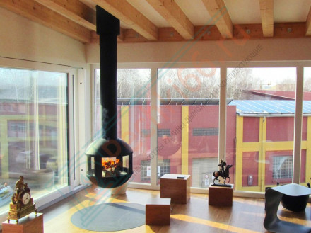 Островной камин Agorafocus-630 (Focus)