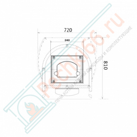Банная печь Добрыня Премиум (Царь-Печи)