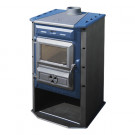 Отопительная печь Magic Stove синяя (Tim Sistem) до 160 м3 Отопительная печь Magic Stove синяя (Tim Sistem) до 160 м3