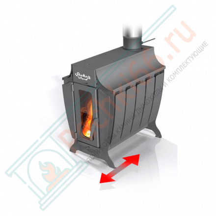 Отопительная печь Stoker 100-C (Ермак) до 100 м3