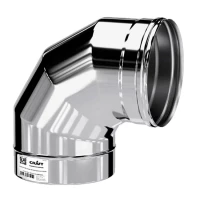 Отвод 90° (AISI-316L/0,5) d-200 (Craft-GS)