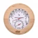 Термогигрометр 10-R круг, канадский кедр (212F) в Казани