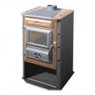 Отопительная печь Magic Stove коричневая (Tim Sistem) до 160 м3 Отопительная печь Magic Stove коричневая (Tim Sistem) до 160 м3