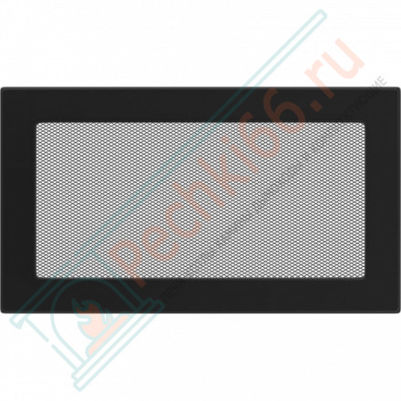 Решётка вентиляционная каминная черная 170х300 30C (Kratki)