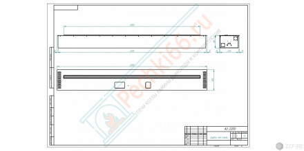 Биокамин автоматический M 2200 (ZeFire)