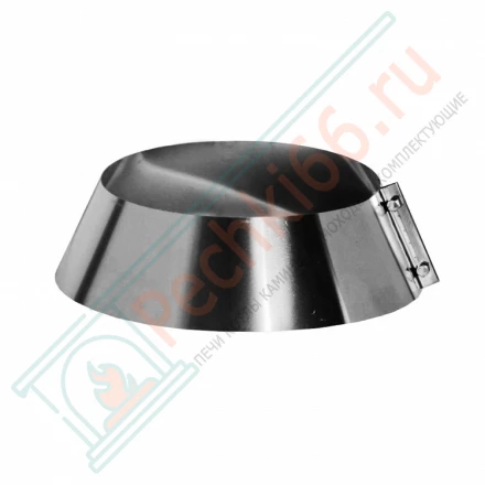 Юбка на трубу с изол (НЕРЖ-439/0,5) d-250/330 (Дымок)