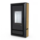 Печь-камин Ignis, золотая сталь (Defro-Home) 9кВт Печь-камин Ignis, золотая сталь (Defro-Home) 9кВт